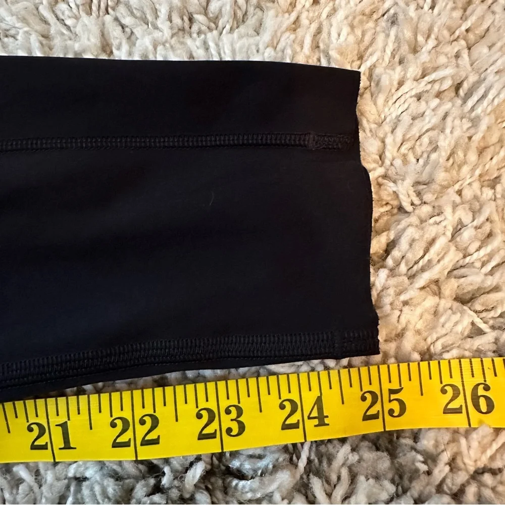 Lululemon Fast and Free 7/8 Tight 25” Black Size 4_14